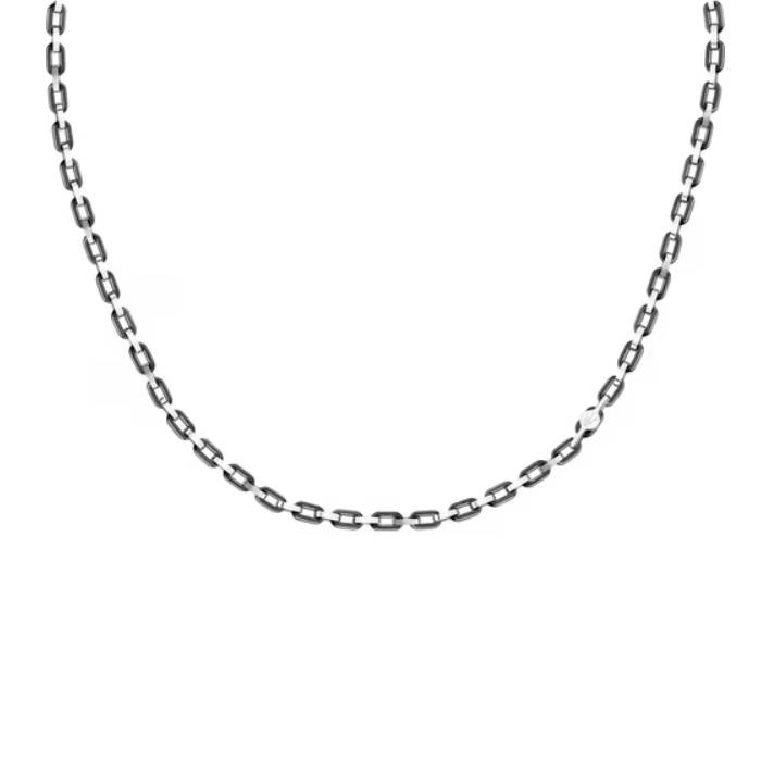 Collana Uomo Maserati Acciaio PVD Nero JM226ATZ74