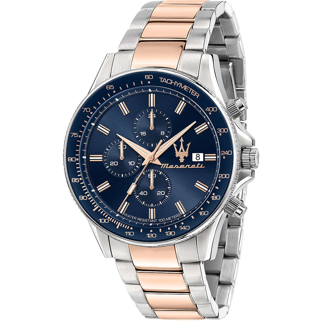 Orologio Uomo Acciaio Maserati sfida crono R8873640012