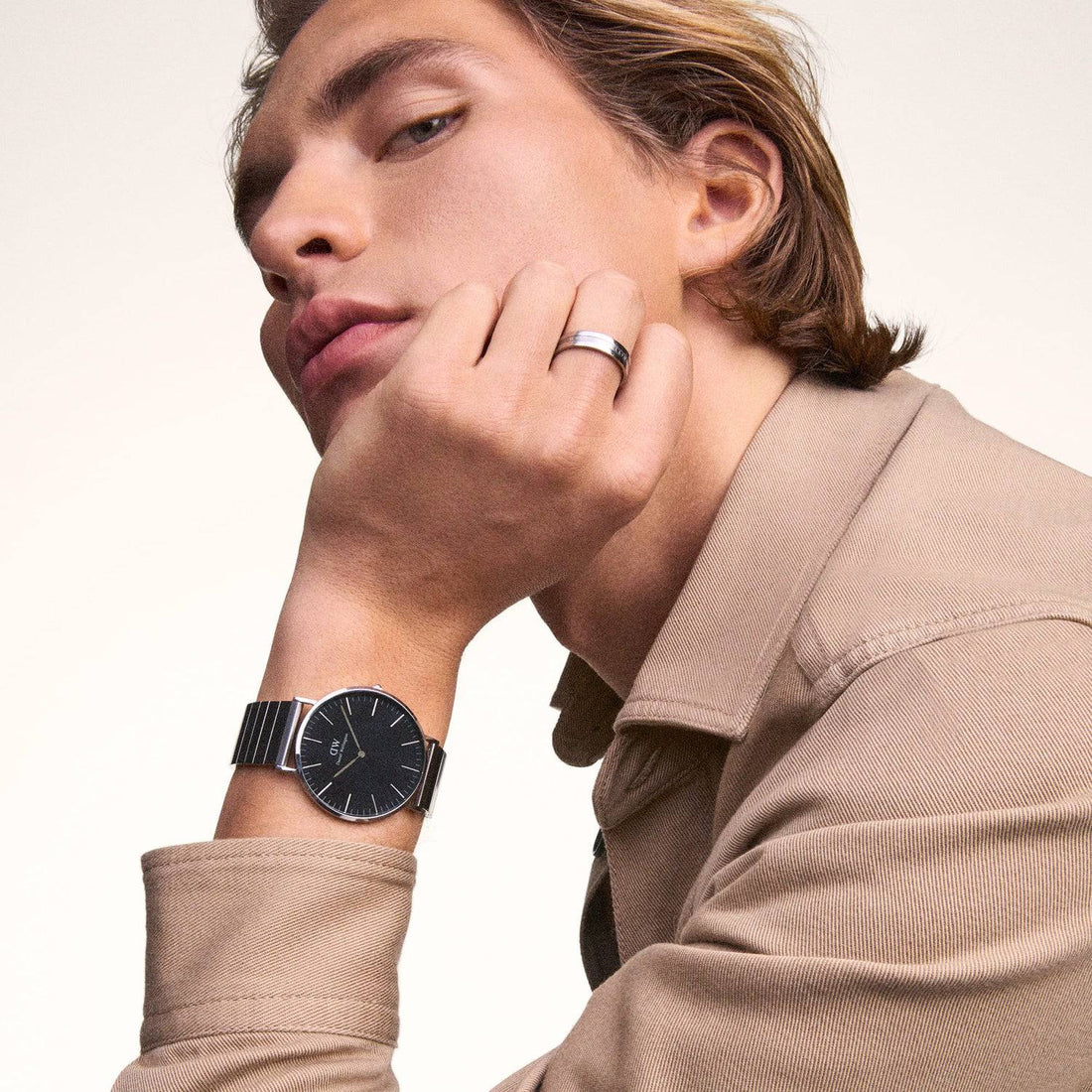Orologio Uomo Daniel Wellington Classic Piano Arctic Nero DW00100774