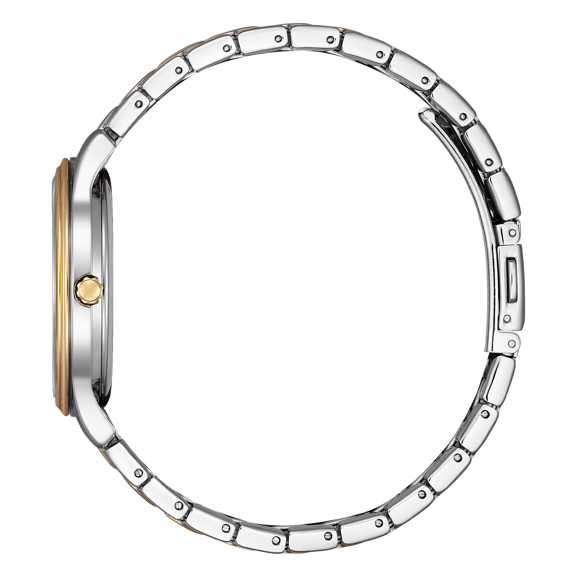 Orologio Donna Citizen Eco-Drive Madreperla Solo Tempo Acciaio Bicolore EM0416-78A