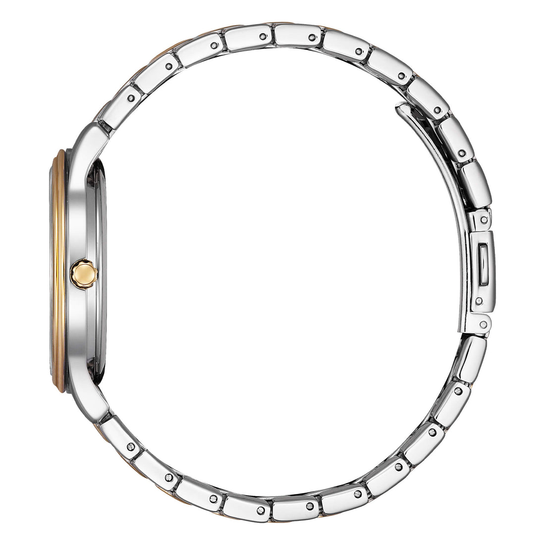 Orologio Donna Citizen Eco-Drive Madreperla Solo Tempo Acciaio Bicolore EM0416-78A