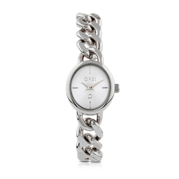 Orologio Donna Ops Acciaio ROUND CHAIN Catena OPSPW-1227-3950