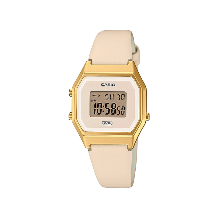 Orologio Donna Acciaio Casio Vintage Digitale Quarzo LA680WEGL-4EF