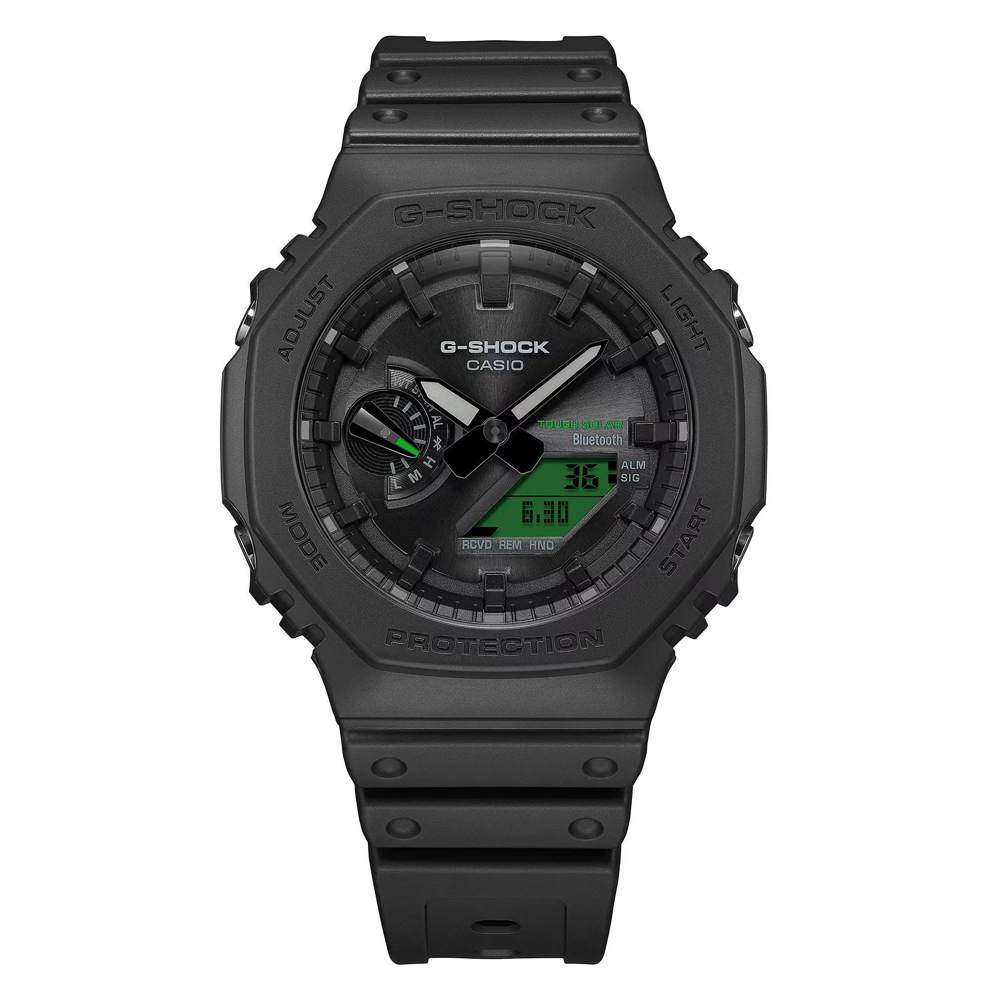 Orologio Uomo Casio G-SHOCK Tough Solar Nero Verde GA-B2100BEG-1AER