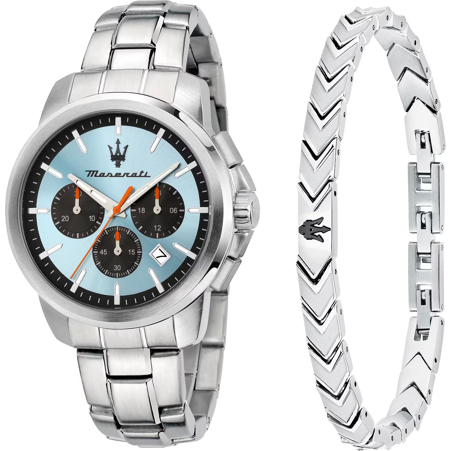 Orologio e bracciale da Uomo della marca Maserati  edoizione limitata Quarzo Cronografo R8873621045