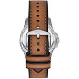 Orologio Fossil Uomo Quarzo Solo Tempo Acciaio in pelle FS5946