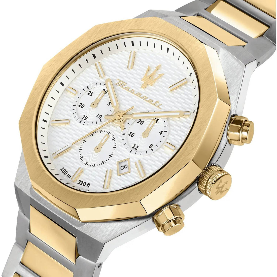 Orologio Uomo Maserati Quarzo Cronografo Acciaio Bicolore R8873642009