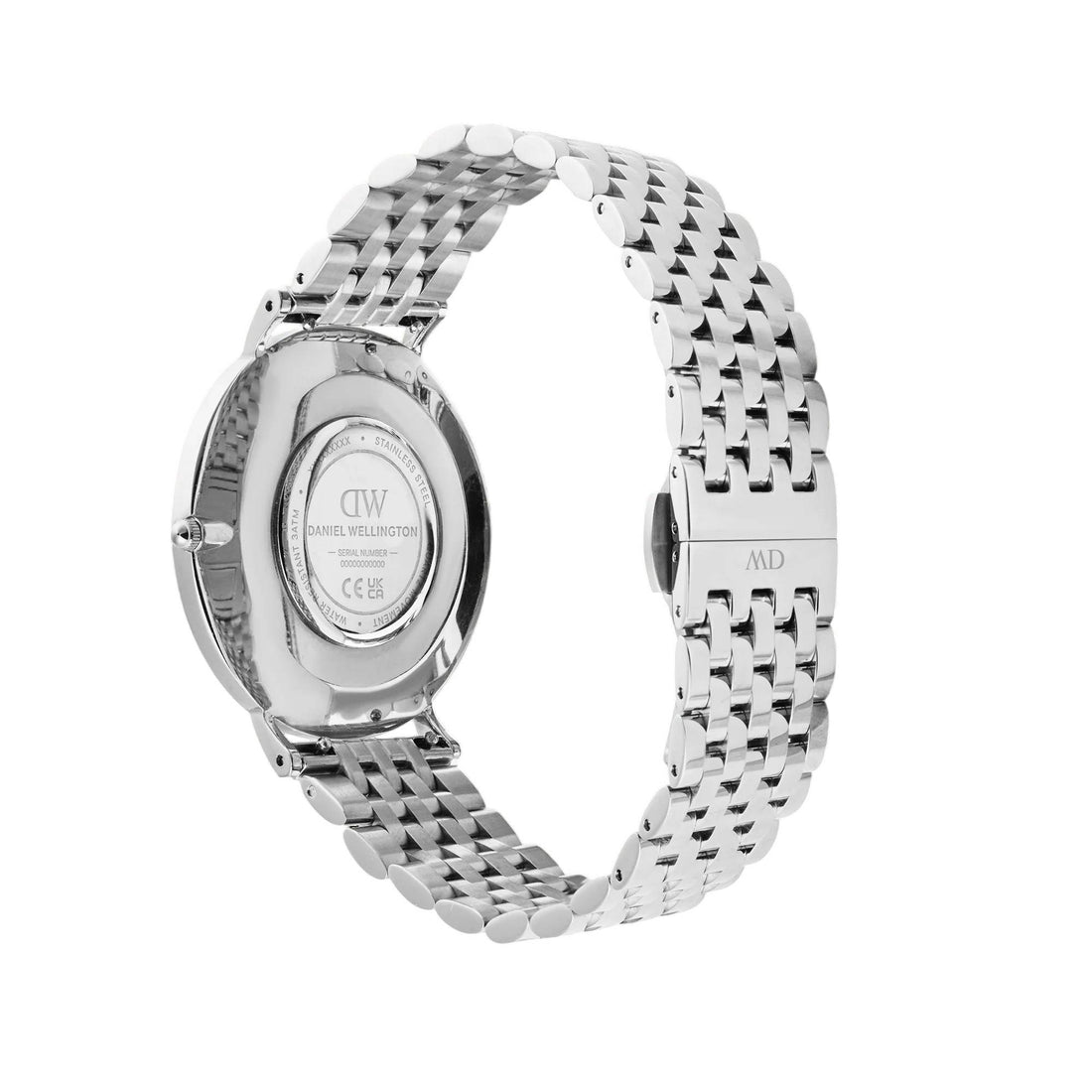 Orologio Uomo Daniel Wellington Classic Link Acciaio Bianco DW00101021