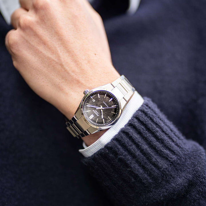 Orologio Uomo Casio Edifice Acciaio Nero Automatico EFK-110D-1AER