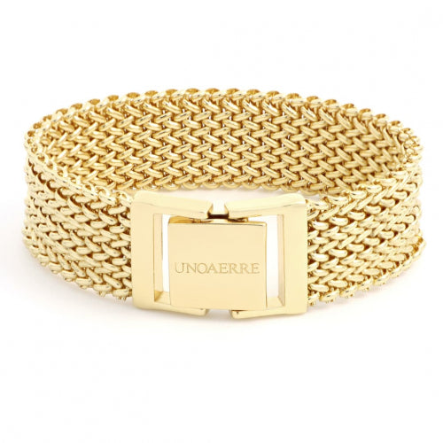 Bracciale Donna Unoaerre Bronzo Dorato Chicco Di Riso 513000