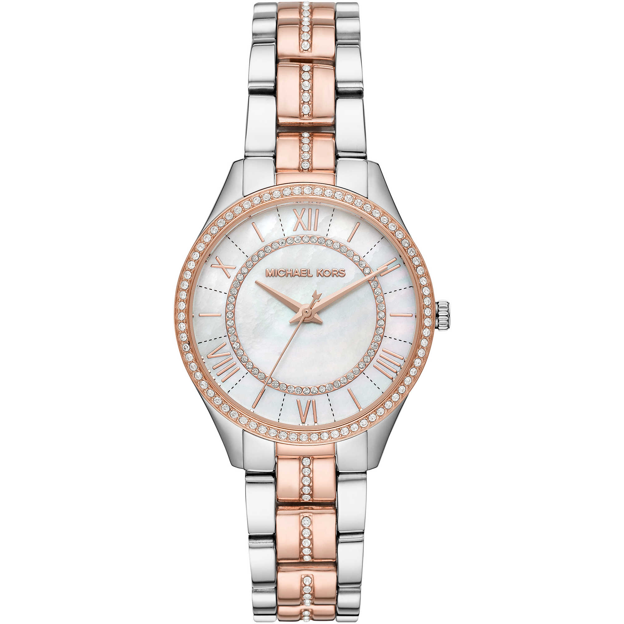 Orologio Donna Michael Kors Acciaio Solo Tempo Mini Lauryn Collection Rose Gold MK3979