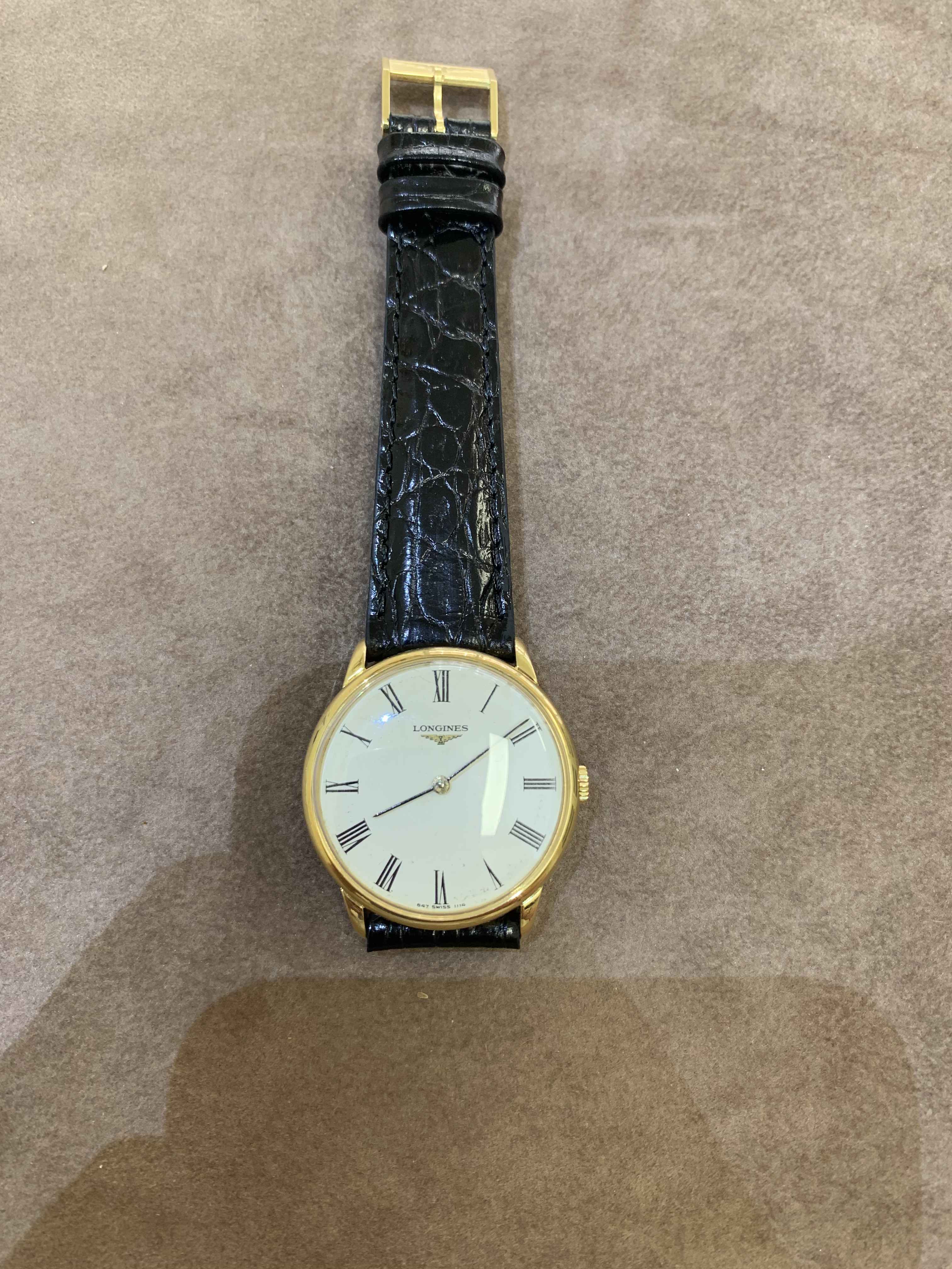 Orologio Uomo Longines L847.4 Carica Manuale Vintage Anni 70 Fibbia Originale