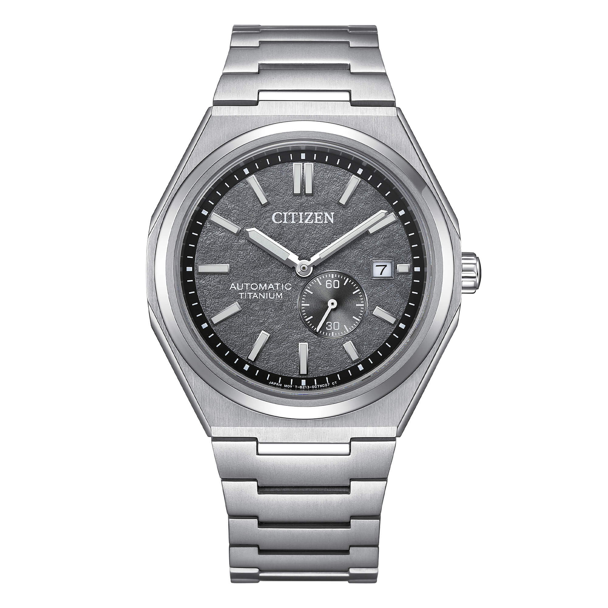 Orologio Uomo Citizen Automatico Super Titanio Nero Meteorite Data NJ0180-80H