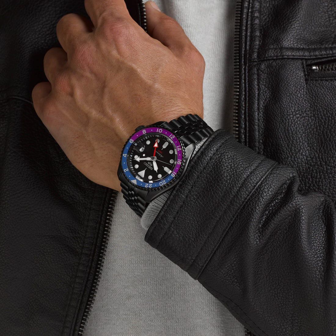 Orologio Uomo Seiko 5 Yuto Horigome Automatico GMT Edizione Limitata SSK027K1
