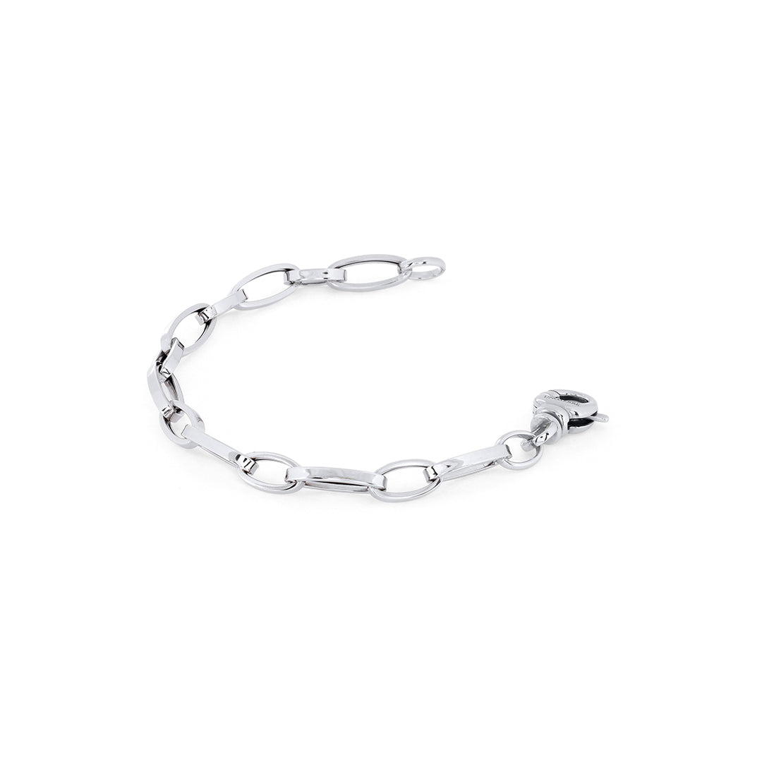 Bracciale Donna Unoaerre Argento 925 Maglia Ovale 456904