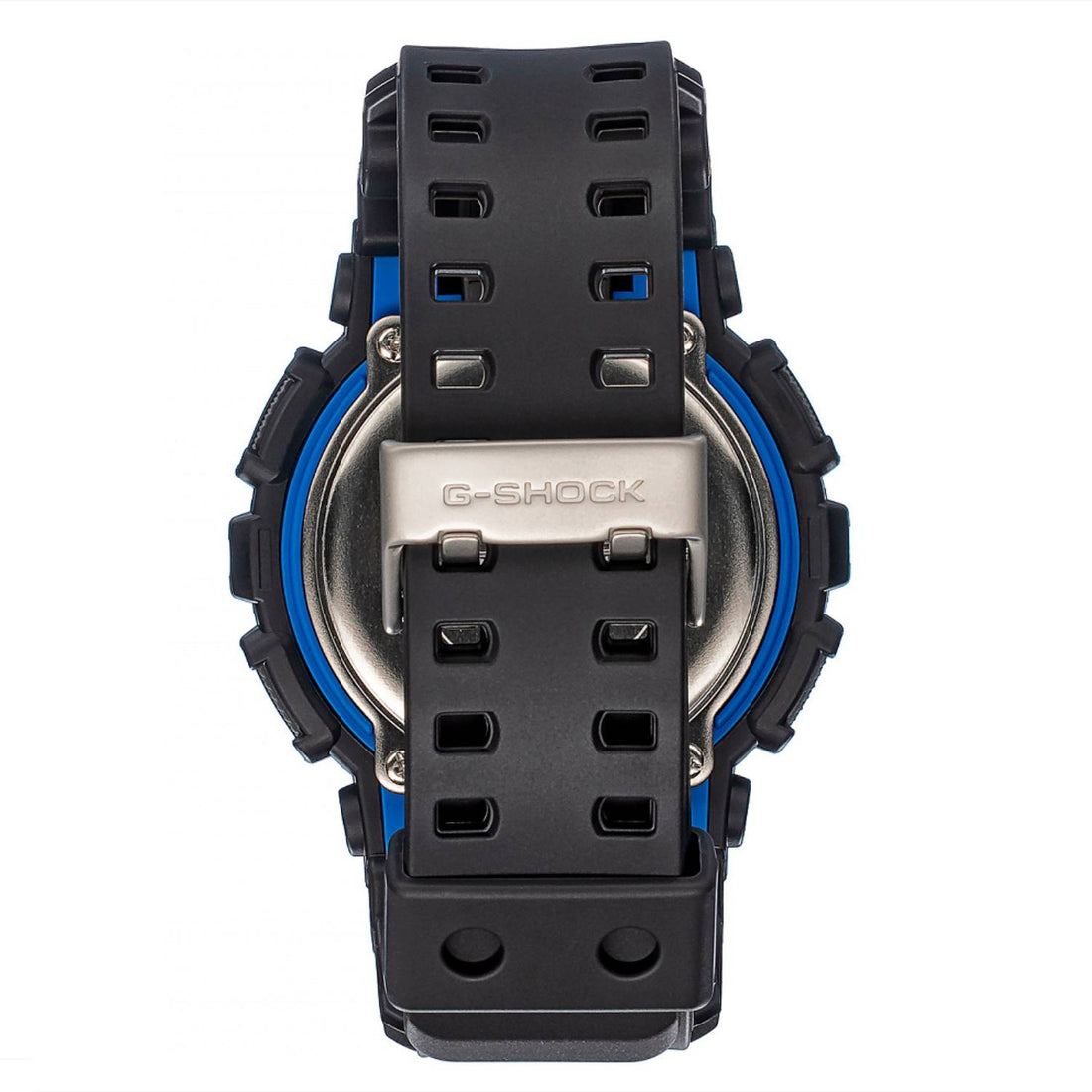 Orologio Uomo Gomma Casio Quarz G-SHOCK GA-100-1A2ER Digital Analogico Nero Blu