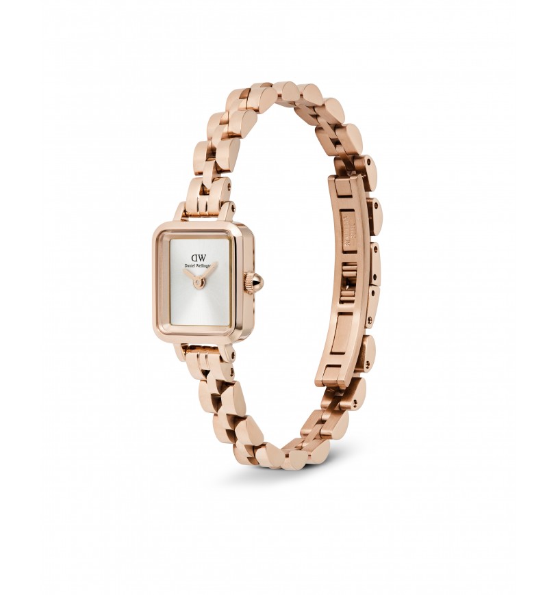 Orologio Donna Daniel Wellington Quadro Mini Acciaio Rosè  DW00100847
