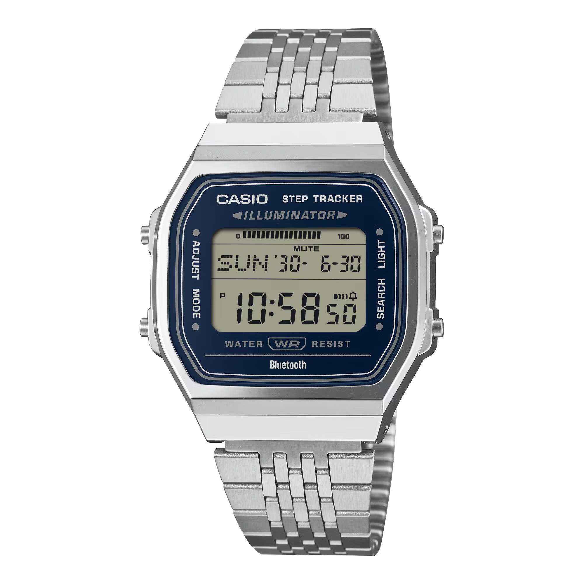 Orologio Uomo Casio Bluetooth Acciaio Blu Lucido ABL-100WE-2AEF