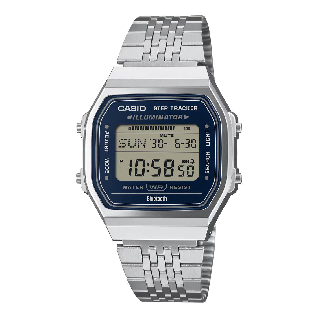 Orologio Uomo Casio Bluetooth Acciaio Blu Lucido ABL-100WE-2AEF