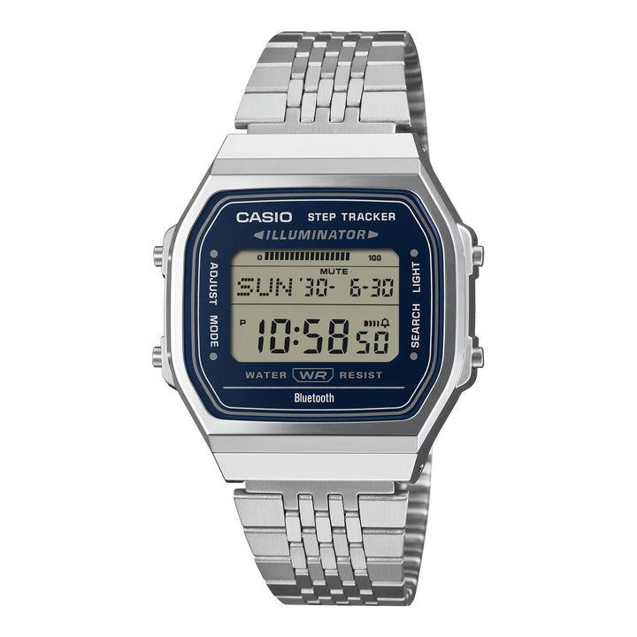 Orologio Uomo Casio Bluetooth Acciaio Blu Lucido ABL-100WE-2AEF