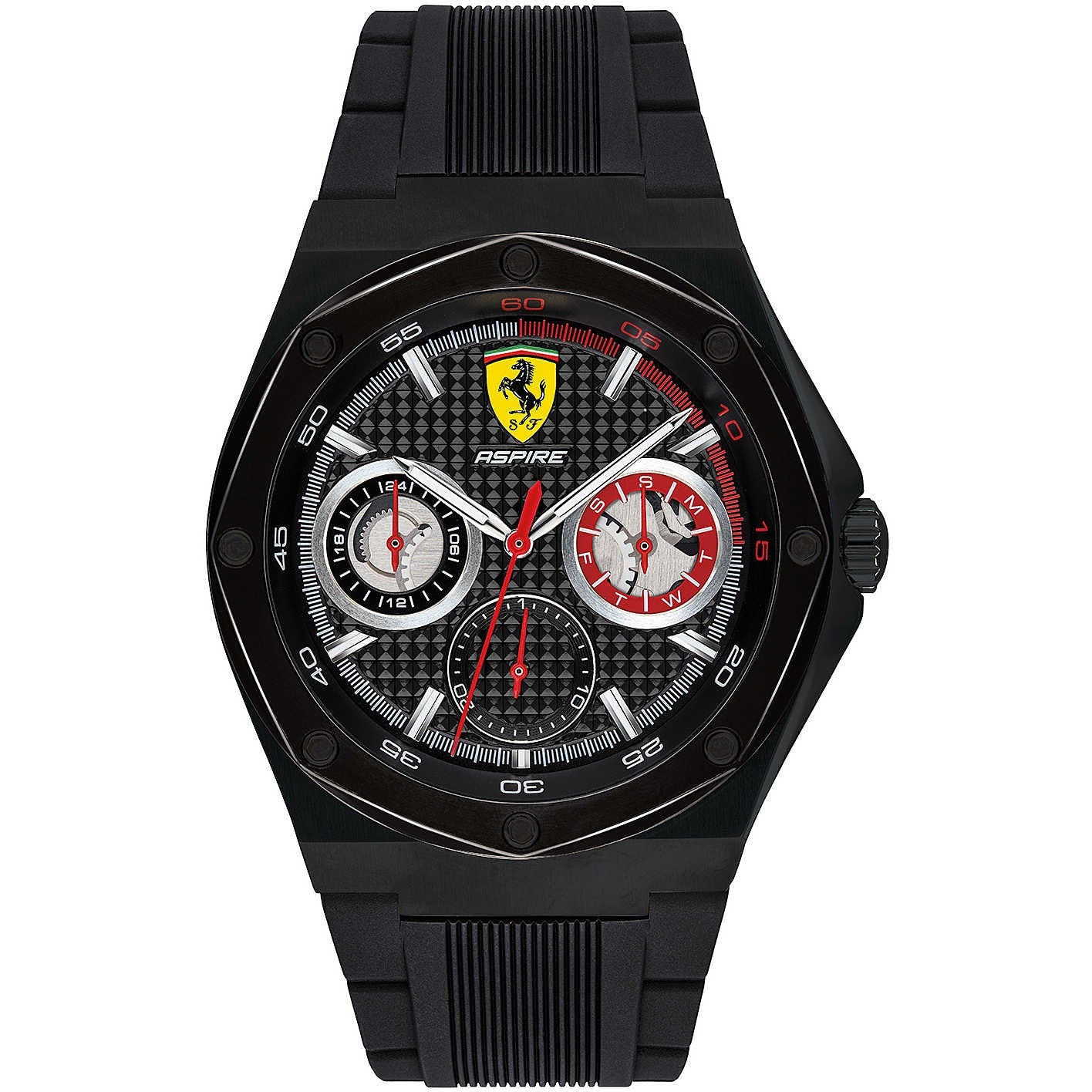 Orologio Uomo Ferrari Quarzo Solo Tempo Scuderia Ferrari Aspire FER0830538