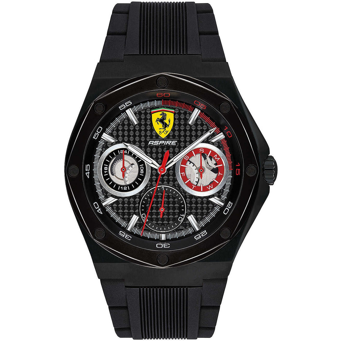 Orologio Uomo Ferrari Quarzo Solo Tempo Scuderia Ferrari Aspire FER0830538