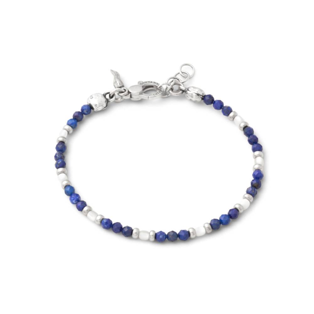 Bracciale Uomo Giovanni Raspini Argento 925 Madreperla Lapislazzuli 12224