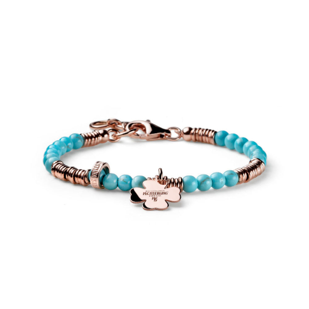 Bracciale Donna Maria Cristina Sterling Argento 925 Aulite Quadrifoglio G3974R