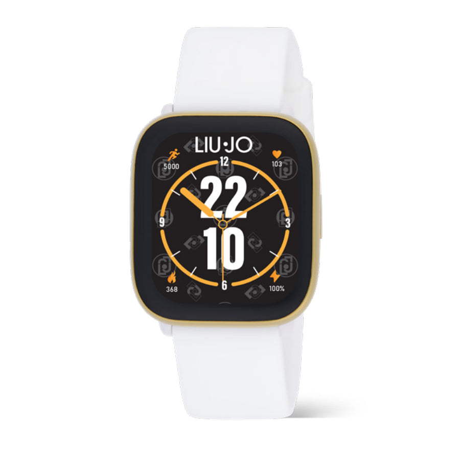 Orologio Donna Liu Jo Smartwatch Voice Rainbow Acciaio Dorato SWLJ151