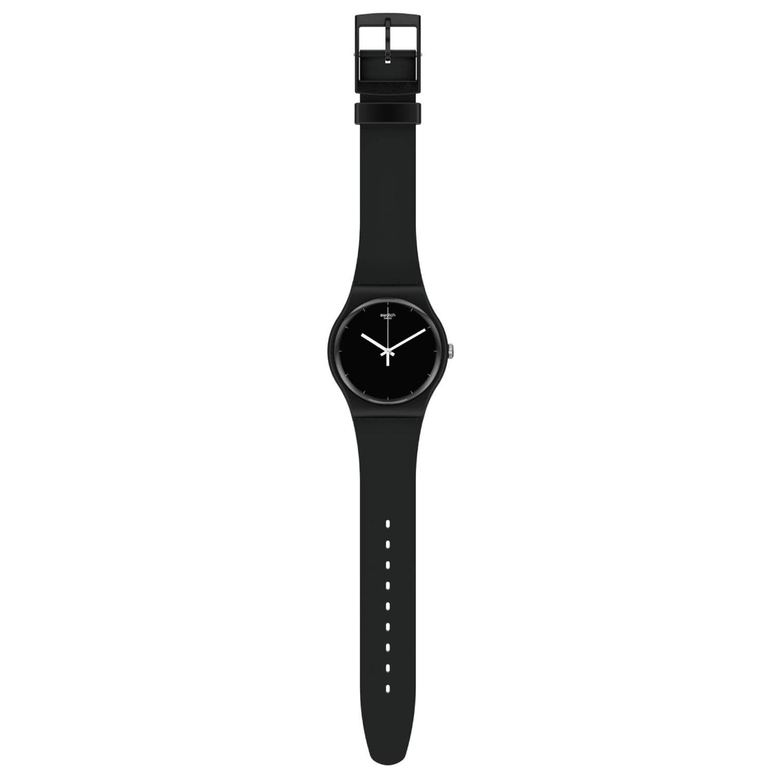 Orologio Uomo Swatch New Gent Quarzo Solo Tempo Bioceramic Nero SO32B106