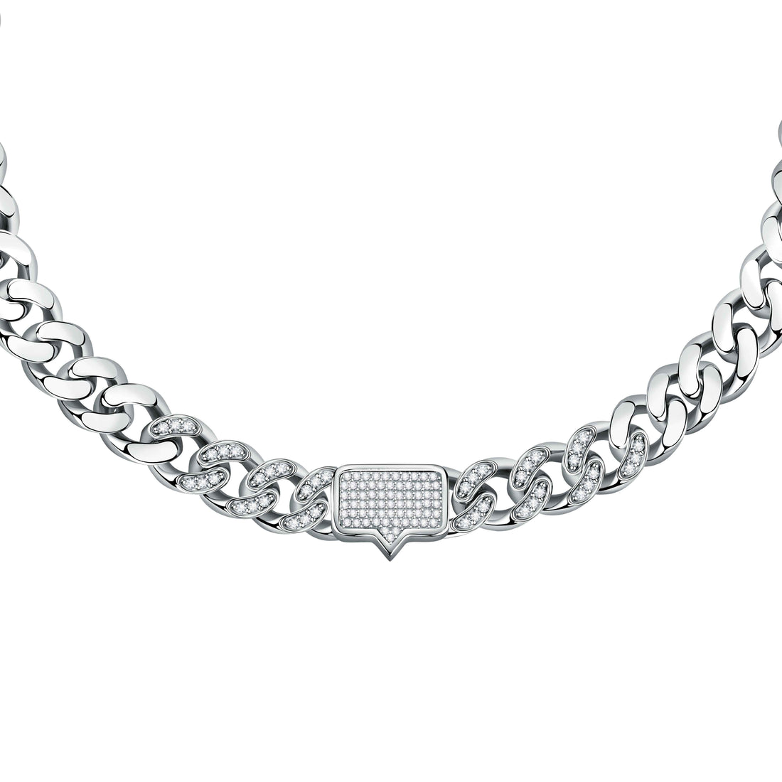 Collana Donna Chiara Ferragni Groumette Zirconi Centrali