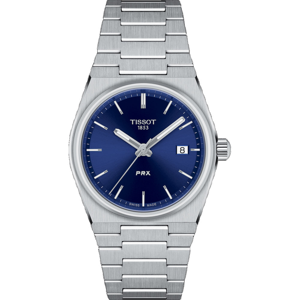 Orologio Acciaio Donna Tissot Classic Prx Powermatic 80 Data Movimento Svizzero