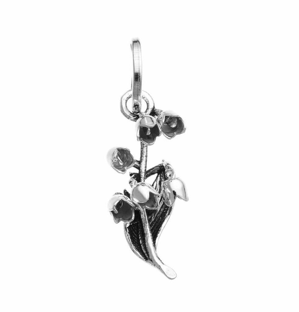 Charm Donna Giovanni Raspini Argento 925 Mughetto Realizzato A Mano 10717