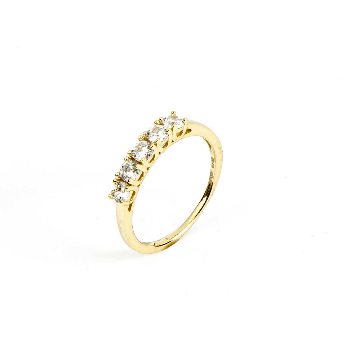 Anello Donna Argento dorato 5 pietre 4UAN4242W/12