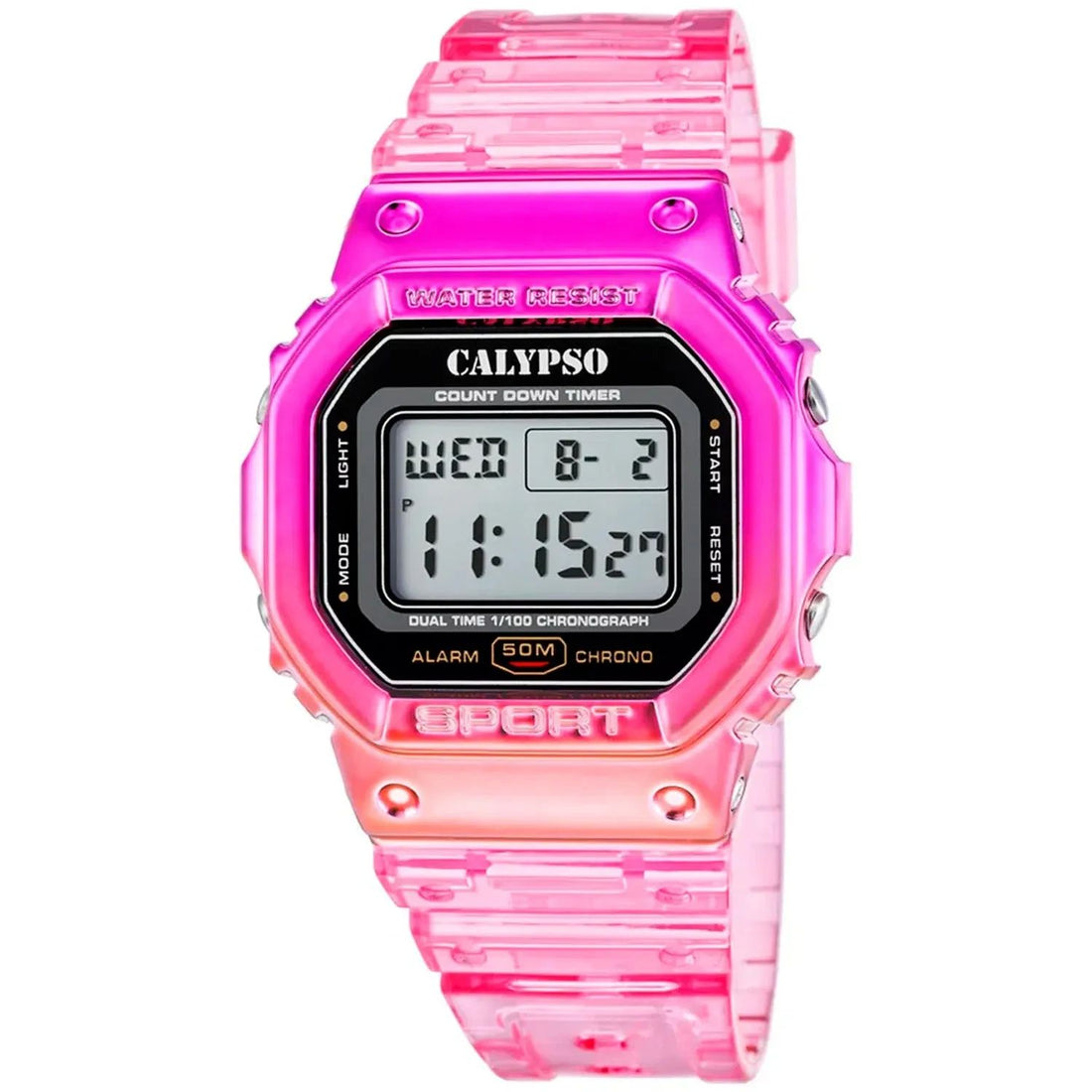 Orologio Bambino Quarzo Solo Tempo Calypso Color Splash K5874/1