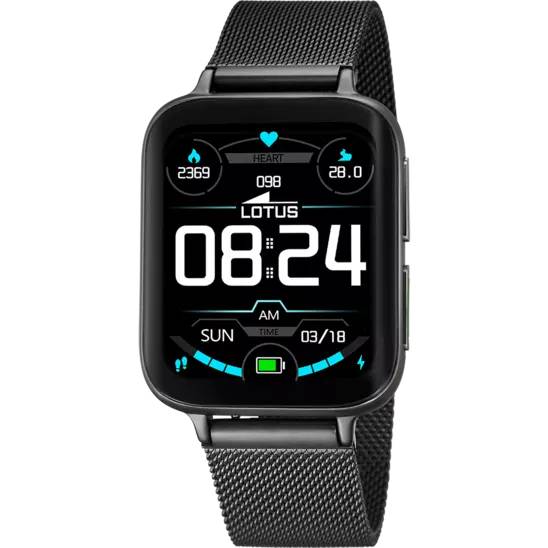 Orologio Lotus Uomo Smartwatch Acciaio Milano Nero 50034/1