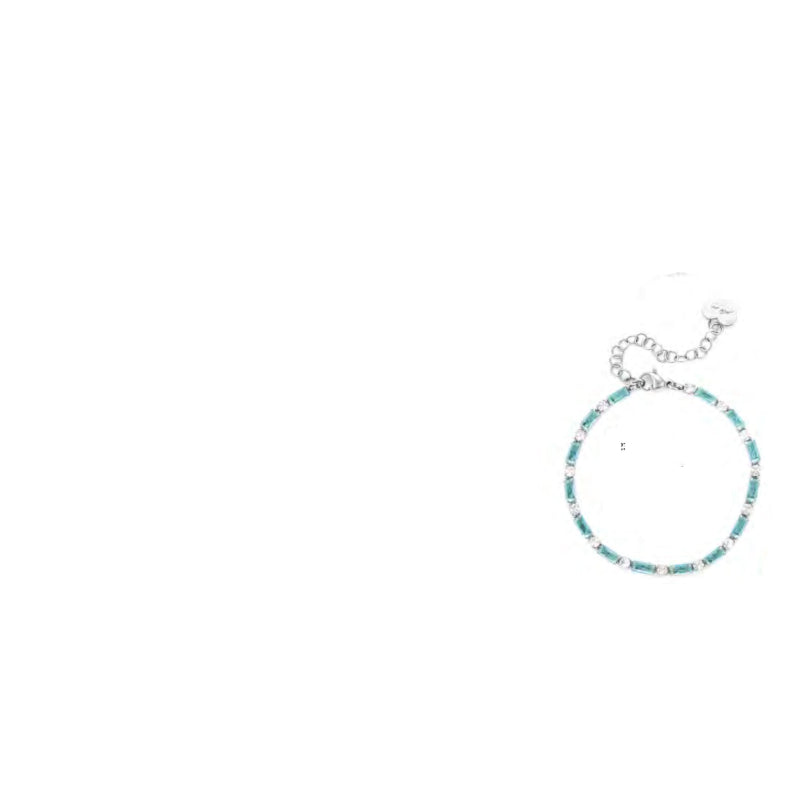 Bracciale Donna 4US Cesare Paciotti Bracciale Acciaio Tennis Con Zirconi 4UBR8109