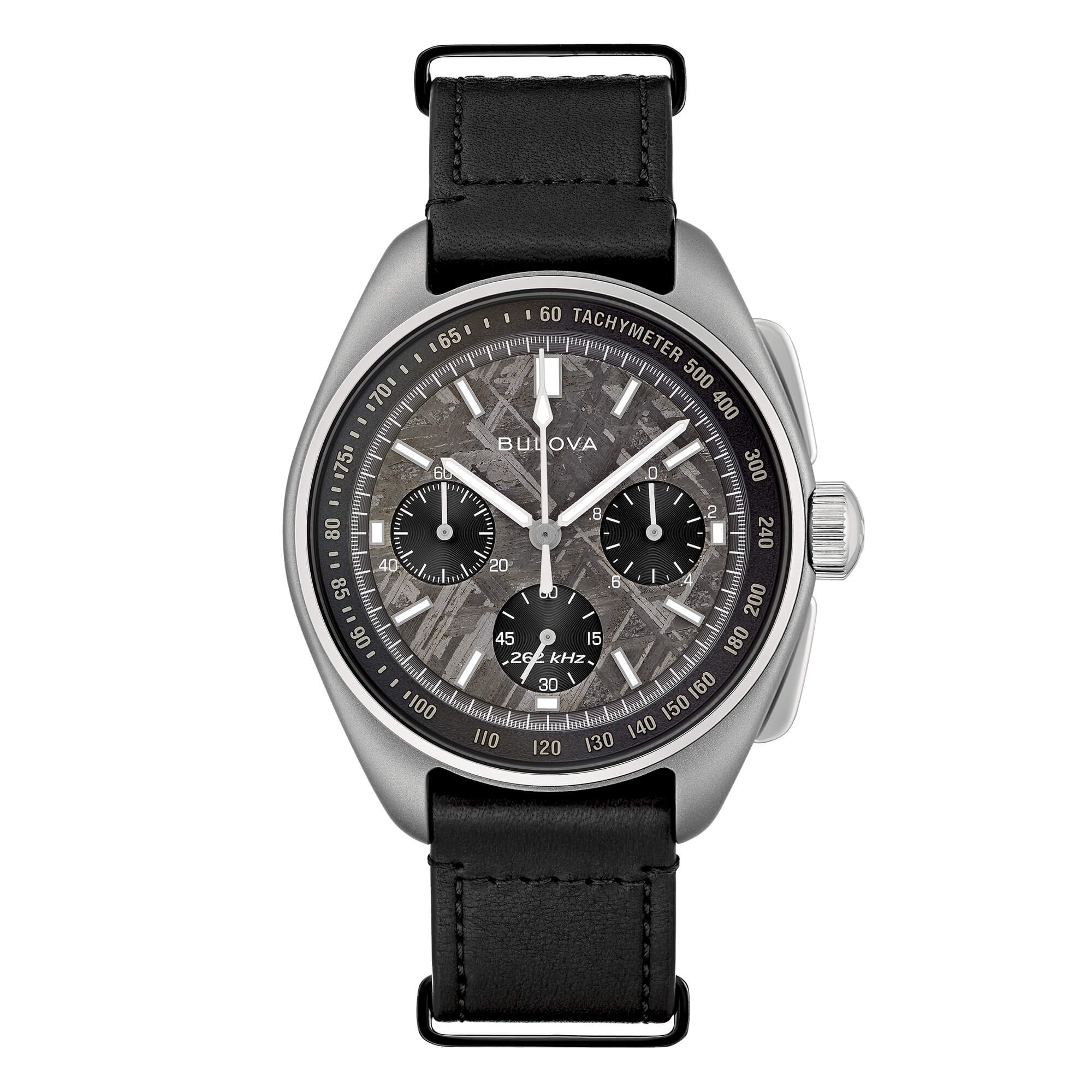 Orologio Uomo Bulova Lunar Pilot Edizione Limitata Meteorite Nero 96A312