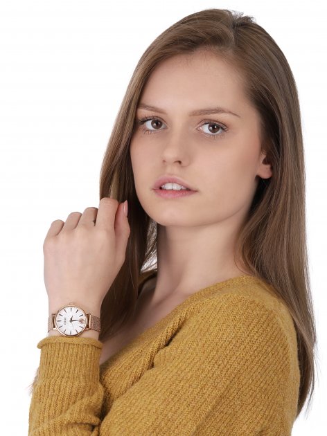 Orologio Donna Versus By Versace Quarzo Solo Tempo Acciaio Rosè Leone VSP1F0521