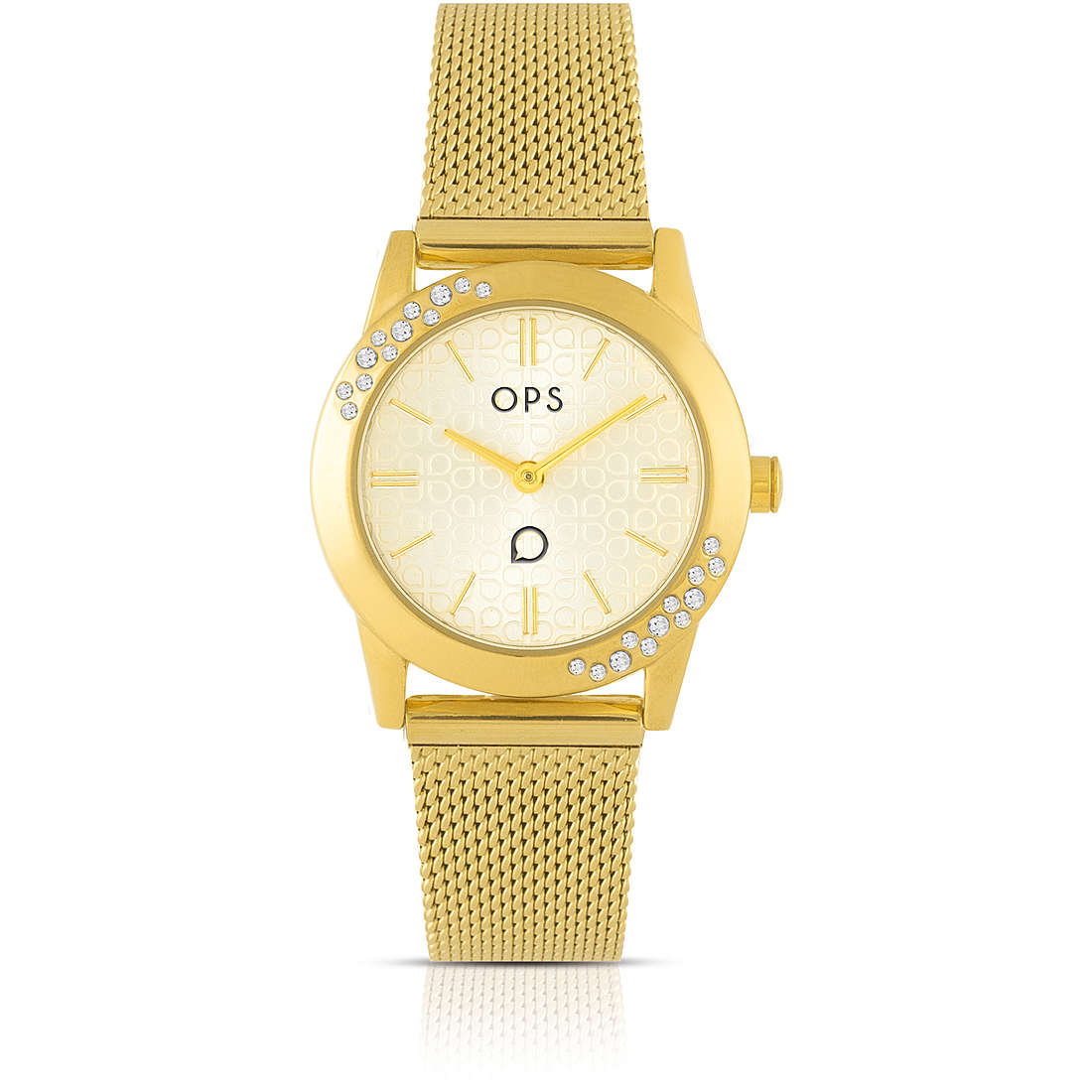 Orologio Donna OPS Acciaio Dorato Quarzo Solo Tempo OPSPW-853-3450