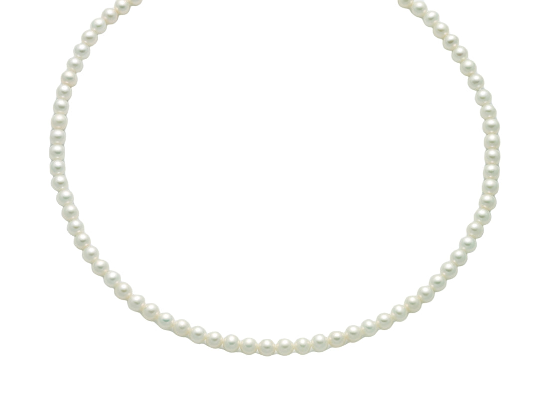 Collana Girocollo Perle Miluna Oro Bianco 750 1MPA556-40NL587