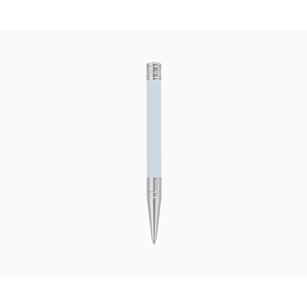 Penna Uomo Dupont Azzurro Acciaio Lucido 265279