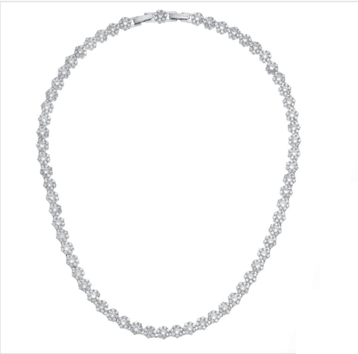 Collana Donna Ottaviani girocollo con cristalli bianchi 501049C