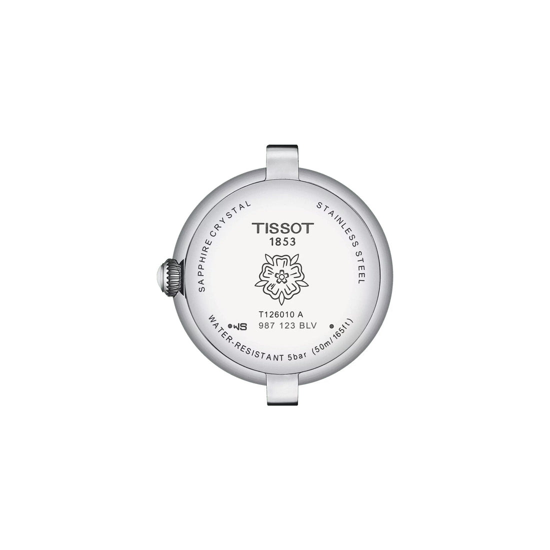 Orologio Donna Tissot Quarzo Solo Tempo Bellissima Madreperla Celeste T1260101113300