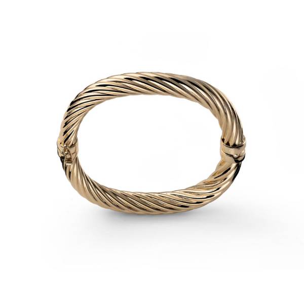 Bracciale Donna Unoaerre Torchon Dorato Rigido 587406