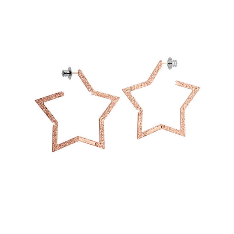 Orecchini Donna Rebecca Bronzo Rosè Stella BRDOBR32