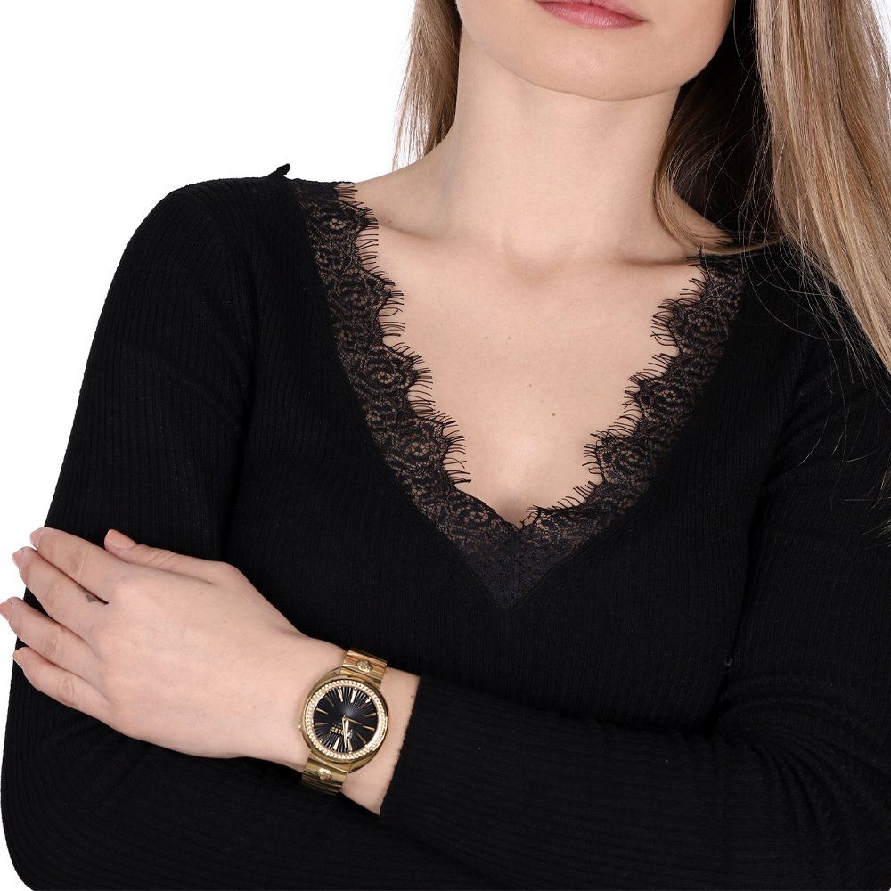 Orologio Donna Versus By Versace Quarzo Solo Tempo Acciaio Dorato Leone VSPHF1020