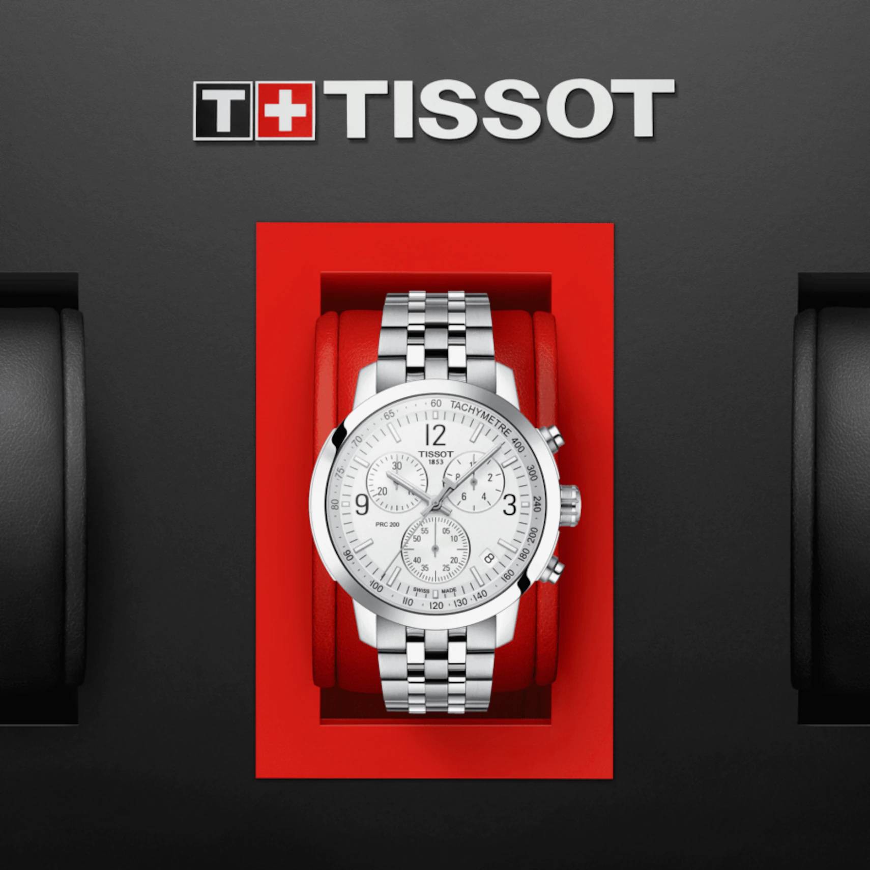 Orologio Uomo Tissot PRC 200 Acciaio Quarzo Cronografo Data T1144171103700