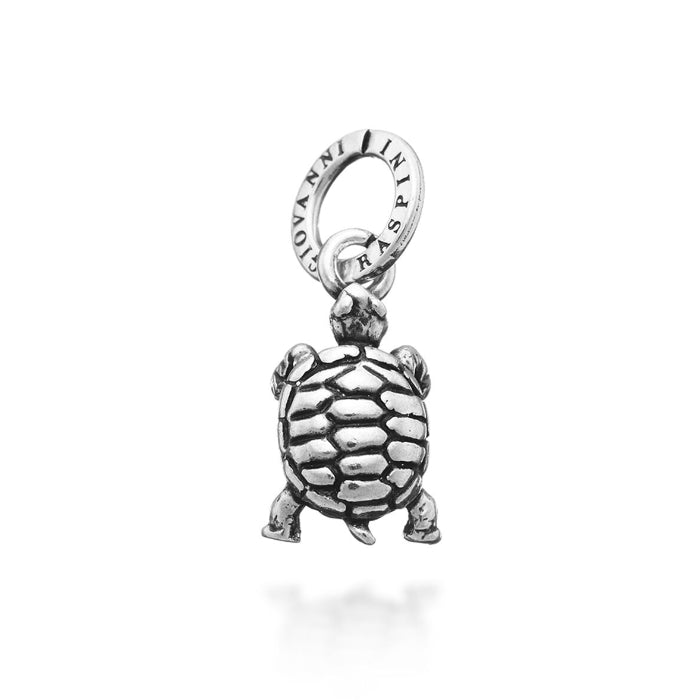 Charm Unisex Giovanni Raspini Argento 925 Piccola Tartaruga Porta Fortuna 06565