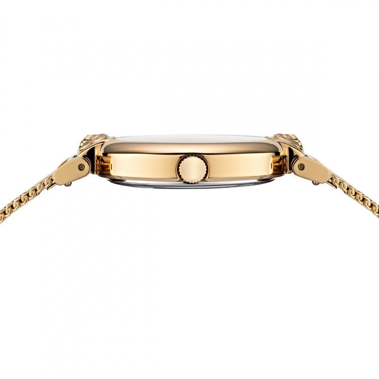 Orologio Donna Versus By Versace Quarzo Solo Tempo Acciaio Leone Dorato VSP1H0621